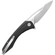 Kubey Merced Linerlock Pocket Knife Black - KUB345K 