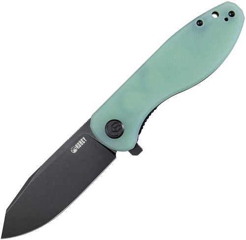 Kubey Master Chief Pocket Knife Black Jade G10 - KUB358D 