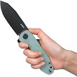 KUB358D Kubey Master Chief Pocket Knife Black Jade G10 