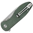 KUB358I Kubey Master Chief Green Pocket Knife Micarta 