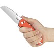 Kubey 10-8 Button Lock Pocket Knife Orange - KUB363B 