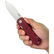 Kubey NEO Linerlock Pocket Knife Red Damascus - KUB371E 
