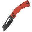Kubey Dheo EDC Button Lock Pocket Knife Red - KUB378C 
