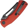 Kubey Dheo EDC Button Lock Pocket Knife Red - KUB378C 
