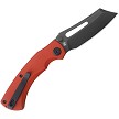 Kubey Dheo EDC Button Lock Pocket Knife Red - KUB378C 
