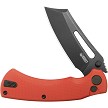 Kubey Dheo EDC Button Lock Pocket Knife Red - KUB378C 