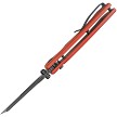 Kubey Dheo EDC Button Lock Pocket Knife Red - KUB378C 
