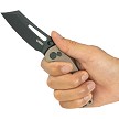 Kubey Dheo EDC Button Lock Pocket Knife Tan - KUB378D 