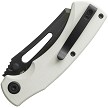 Kubey Dheo EDC Button Lock Pocket Knife White - KUB378E 