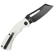 Kubey Dheo EDC Button Lock Pocket Knife White - KUB378E 