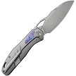 Kubey Sudden Framelock Pocket Knife Timascus - KUB385A 
