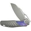 Kubey Sudden Framelock Pocket Knife Timascus - KUB385A 