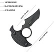 KUB404B Kubey Stheno Push Dagger Blackout 