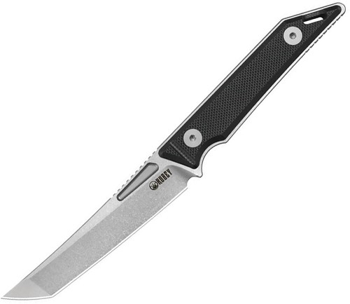 Kubey Goliath Fixed Blade Knife Black G10 - KUB430A 