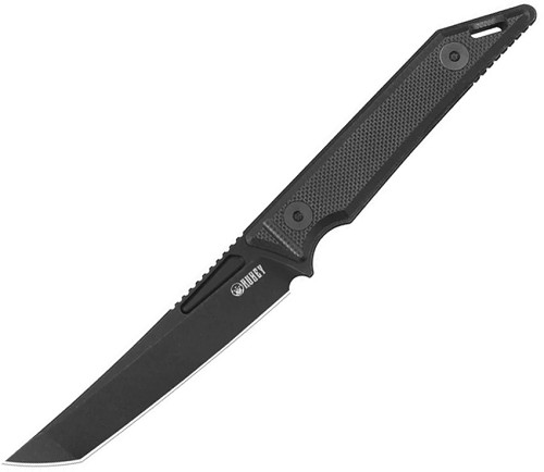 Kubey Goliath Fixed Blade Knife Black G10 - KUB430B 