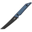 Kubey Goliath Fixed Blade Knife Blue Micarta - KUB430D 
