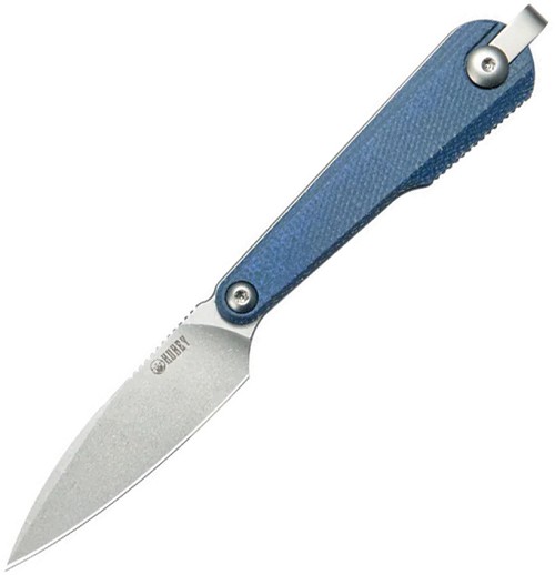 Kubey Yag Fixed Blade Knife Blue - KUB452B 
