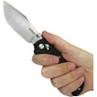 Kubey Iguana Crossbar Lock Pocket Knife Black G10 - KUB503A 