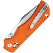 Kubey Iguana Crossbar Lock Pocket Knife Orange G10 - KUB503B 