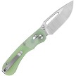 Kubey Stalker Crossbar Lock Pocket Knife Jade G10 - KUB504C 