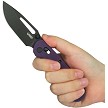 Kubey Stalker Crossbar Lock Pocket Knife Purple - KUB504D 