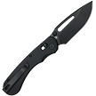 Kubey Stalker Crossbar Lock Pocket Knife Black - KUB504E 