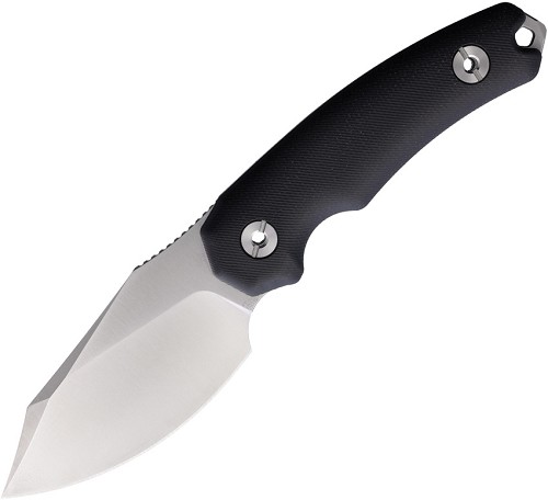 Kunwu Stiffy D Fixed Blade Knife Black - KUNF706BK2 