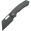 Kunwu Primo Framelock Pocket Knife Stonewash - KUNK710TR1S 