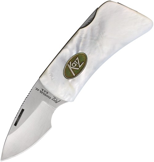 Katz Money Clip Lockback Pocket Knife Mother of Pearl - KZMCMP 