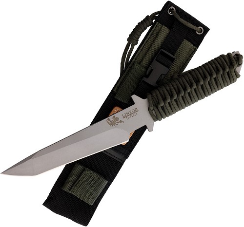 Linton Cutlery Seal Fixed Blade Knife Cord Wrapped - L91011A 