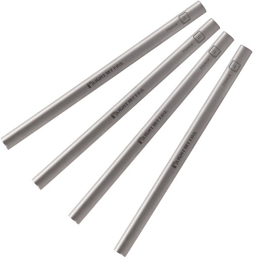 Light My Fire WideStraw Titanium 4 Pack - LMF17801115 