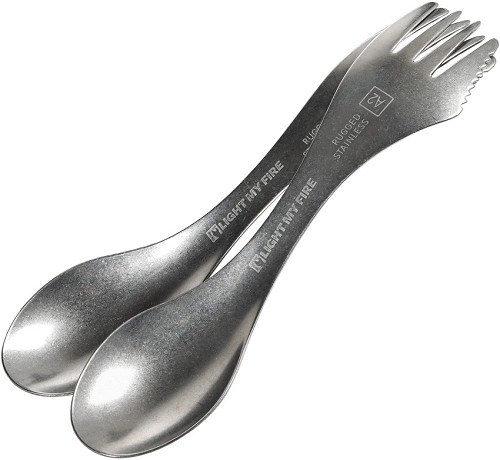 Light My Fire Swedish Spork Stainless 2 Pack - LMF22414613 