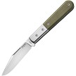 LionSTEEL Shuffler Barlow Pocket Knife Canvas Micarta - LSTCK0112CVG 