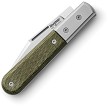 LSTCK0112CVG LionSTEEL Shuffler Barlow Pocket Knife Canvas Micarta 