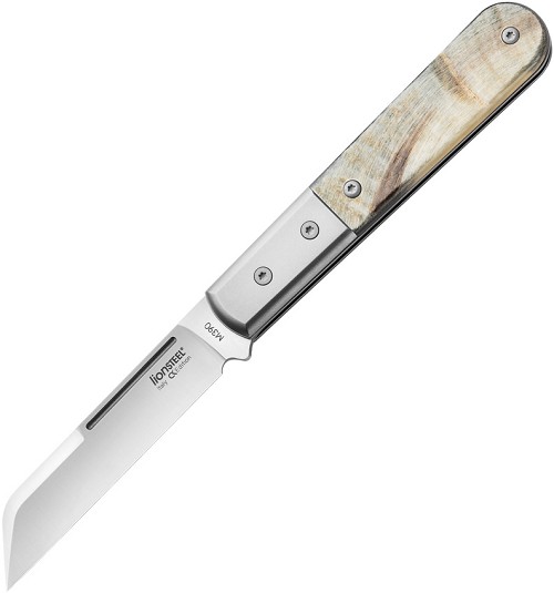 LionSTEEL DOM Barlow Pocket Knife Rams Horn - LSTCK0115RM 