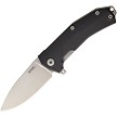 Lion Steel KUR Linerlock Pocket Knife Black - LSTKURBK 