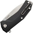 LSTKURBK Lion Steel KUR Linerlock Pocket Knife Black 