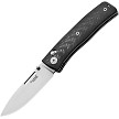 LionSTEEL Nini 1 Crossbar Lock Pocket Knife Carbon Fiber - LSTNN1CF 