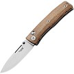 LionSTEEL Nini 1 Crossbar Lock Pocket Knife Natural Micarta - LSTNN1CVN 