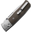 LionSTEEL Nini 2 Crossbar Lock Pocket Knife Green Micarta - LSTNN2CVG 