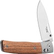 LionSTEEL Nini 2 Crossbar Lock Pocket Knife Santos Wood - LSTNN2ST 