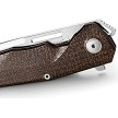 LSTQ4BGR LionSTEEL Q4TTRO Framelock Folder Pocket Knife Green Burlap 