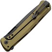 LSTSK01AGB LionSTEEL Skinny Framelock Pocket Knife Green Aluminum 