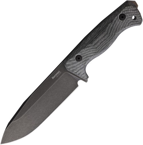 LionSTEEL T6 Fixed Blade Knife Black/Black - LSTT6BCVB 