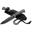 LSTT6BCVB LionSTEEL T6 Fixed Blade Knife Black/Black 