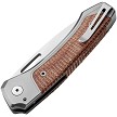 LSTTWGYCVN LionSTEEL Twain Folder Button Lock Pocket Knife 