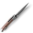 LSTTWGYCVN LionSTEEL Twain Folder Button Lock Pocket Knife 