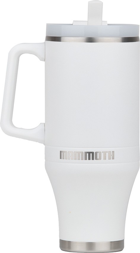 Mammoth Ascent Tumbler 40 Ounce White - MAMM25042 