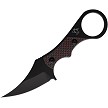 Mantis Sabot III Fixed Blade Knife Red Carbon Fiber - MAN8332 