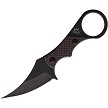 Mantis Sabot III Fixed Blade Knife Red Carbon Fiber - MAN8349 